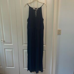 BR Navy Maxi Dress